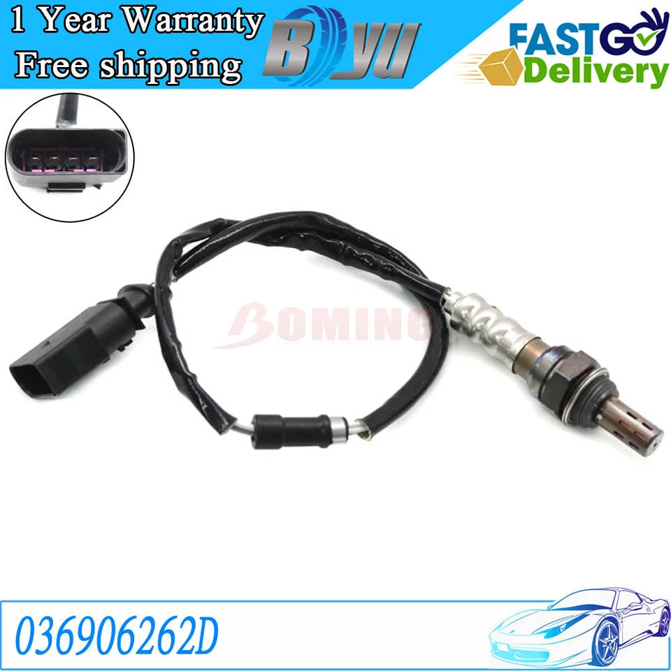 Sensor de oxígeno O2 para VW Polo Golf V Seat Cordoba Skoda Roomster 036906262D Foto 1 de 4