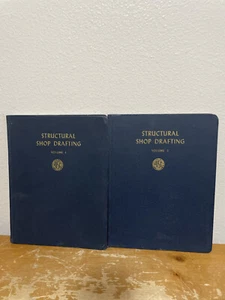 The AISC Lehrbook Of STRUCTURAL SHOP DRAFTING Volume 1 & 2 BOOK SET 1st Edition - Bild 1 von 12