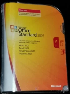 Microsoft Office Standard 2007 New Box unopened,English.CD/DVD with Product Key. - Picture 1 of 1