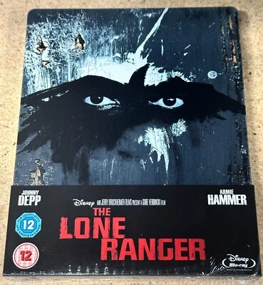 The Lone Ranger Blu-ray Steelbook - Zavvi Exclusive Brand New Sealed - Image 1 of 3