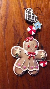 Lebkuchen Weihnachtsschmuck Harz Herzen & Süßigkeiten Deko & Herz Wangen - Bild 1 von 2
