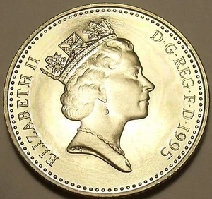 Cameo Proof Great Britain 1995 5 Pence~See All Our UK Proof Coins~Free Shipping - Picture 1 of 2