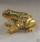Metal Frog Handmade Jewelry Box Colletion