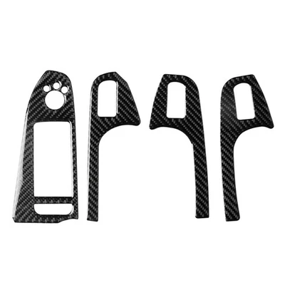 4 piezas reposabrazos de puerta interior tapa embellecedor para Audi A4 B8 2008-2014 EE. UU. Foto 1 de 4