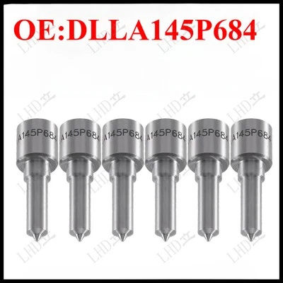 6x Boquilla inyectora de combustible DLLA145P684 23600-17080 para TOYOTA LAND CRUISER 1HD-FTE. Foto 1 de 4