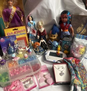 HUGE! Girly Junk Drawer Old & New Toys! Lots Of Treasures! Vintage~Now - Picture 1 of 16