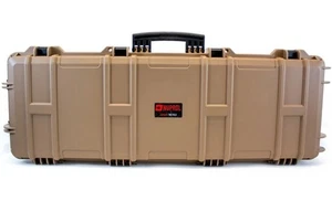 Almacenamiento de rifle de airsoft Nuprol estuche rígido grande, bronceado - Imagen 1 de 1