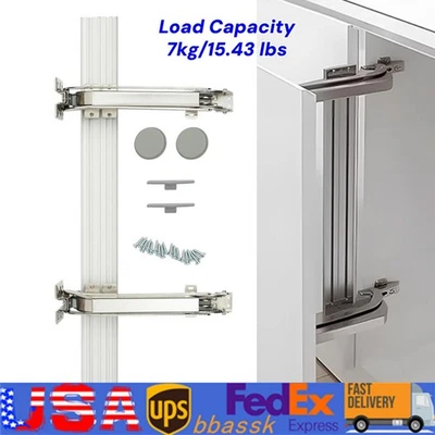 Juego de bisagras de puerta de apertura lateral bisagras de puerta de alta resistencia juego de bisagras de puerta de gabinete Foto 1 de 4