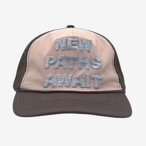 Alex Zono x Woodz New Paths Await Truckermütze beige/100 % authentisch/brandneu - Bild 1 von 3