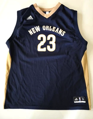 2013 ADIDAS NBA New Orleans Pelicans ANTHONY Davis 23 JERSEY Youth XL - Image 1 of 4