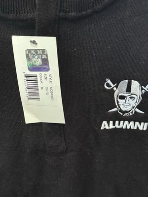 Nuevo con etiquetas Suéter Clique Las Vegas Raiders Alumni Cremallera XL  Foto 1 de 4