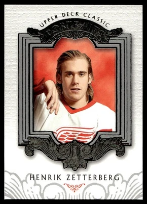 2003-04 Upper Deck Classic Portraits #32 Henrik Zetterberg Detroit Red Wings - Image 1 of 2
