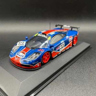 MINICHAMPS 1/43 McLaren F1 GTR #33 1996 Le Mans Gulf Racing Diecast Model - Immagine 1 di 4