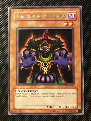 Yu-Gi-Oh! Dunkeläugiger Illusionist, PTDN-DE092, Rare, 2. Auflage, NM/Back EX - Bild 1 von 2