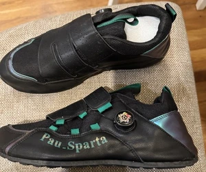 New Mens Pau-Sparta Black.Green Hiking Shoes 10.5M - Picture 1 of 5