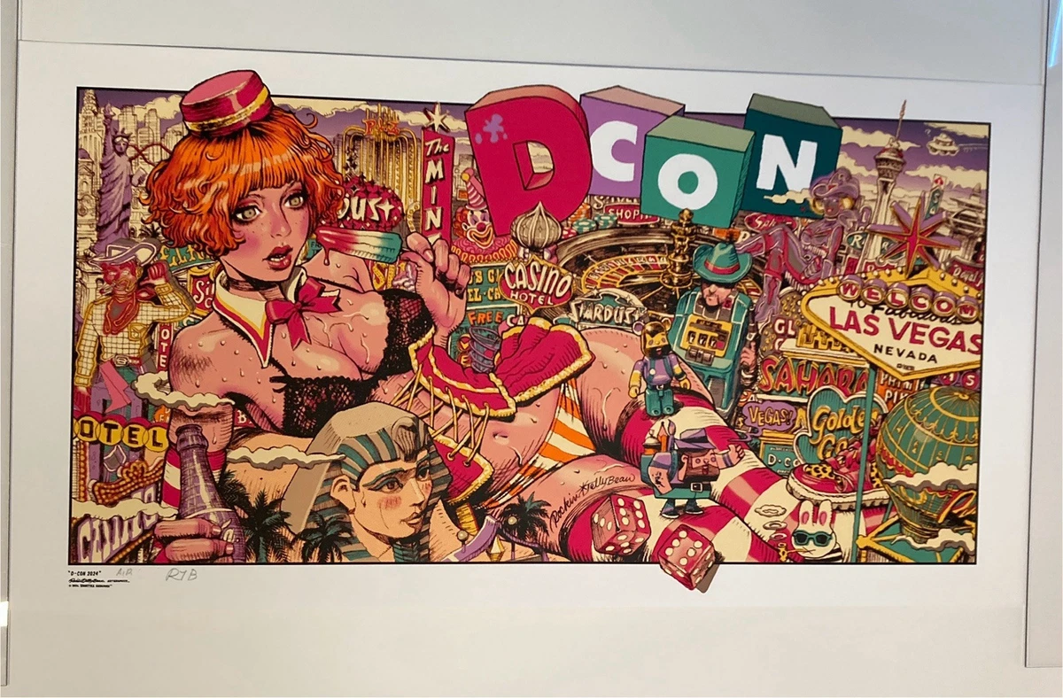 D-con x Rockin’Jelly Bean screen print Rockin'Jelly Bean silk screen Poster ROLLING CRADlE THUNDER SOUND