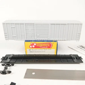 Kit de caja de puerta combinada Roundhouse escala HO sin decorar 50' 1930 (B) - Imagen 1 de 4