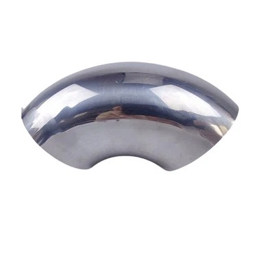 Tubo de escape automático de 2,5" radio ultra apretado mandril curva 90 grados SS 304 1 pieza Foto 1 de 4