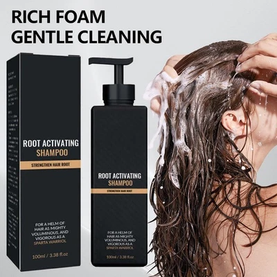 1/2PK Spartan Root Activator Shampoo, Natural Hair Regrōwth Hair Loss Shampoos - Image 1 of 4