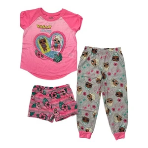 Let's Be Friends! LOL Surprise! 3 Piece Shorts & Pants Pajama Set (4) - Picture 1 of 1