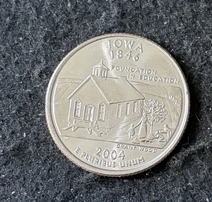 2004 D Iowa State Quarter Circulated Free Shipping - Picture 1 of 2