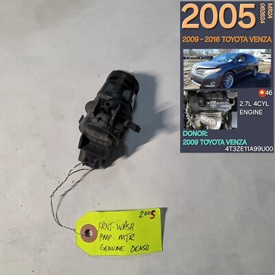 ⭐⭐OEM 2009-2016 TOYOTA VENZA LAVADORA DELANTERA MOTOR GENUINO DENSO⭐⭐ Foto 1 de 4