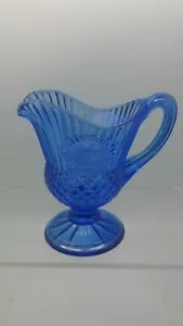 Avon Cobalt Blue Creamer. Mt Vernon Pitcher - Picture 1 of 7