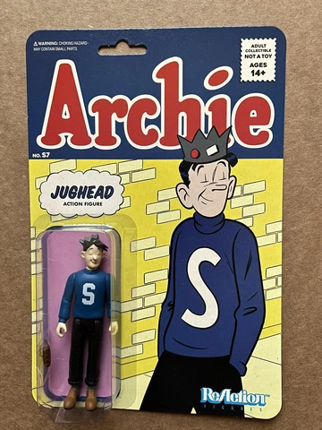 Super 7 Reaction Archie Comics JUGHEAD Action Figure 3.75” Cover