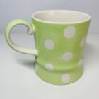 Whittard Of Chelsea Florence Pistachio Spot Mug - New With Sticker