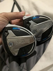 Right Taylormade Sim Titanium wood set.3,5 wood.15,19.diamana regular - Picture 1 of 9
