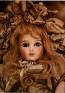 Muñeca Francesa Rubia Rizos por A. Thueillier París Postal Continental - Imagen 1 de 2