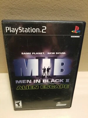 Men in Black II Alien Escape PlayStation 2 Complete w/Manual Tested & Working - Image 1 of 3