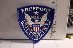 police patch FREEPORT POLICE ILLINOIS - Bild 1 von 1
