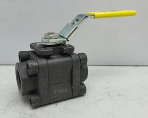 Jomar T-CS-2001N-SS-4B Valve Ball Valve 1/2" Pipe Graphite Body Seal - Picture 1 of 12