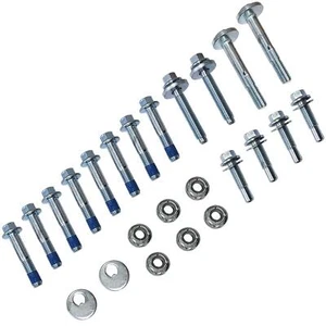 FOR JAGUAR X-TYPE REAR AXLE SUSPENSION NUTS BOLTS BUSHES BOLTS WASHERS KIT NEW - Picture 1 of 1