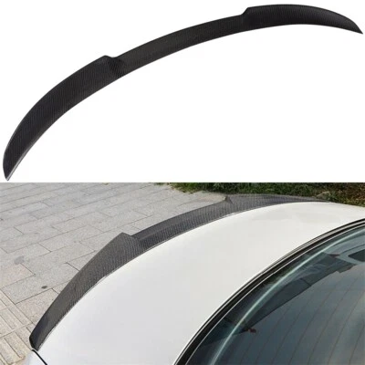 Carbon Fiber Spoiler Lip For 2006-11 BMW E90 3 Series 328i 325i 335i Sedan Foto 1 de 4