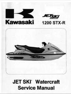 Kawasaki 1200 Jet Ski Manual de servicio | 2003 | Jet Ski STX R | CD O USB enviado por correo - Imagen 1 de 11