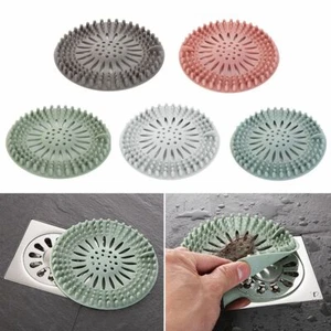 US Drain Cover Shower Shroom Silicone Strainer for Bathroom Bathtub Sink 5PCS - Picture 1 of 8
