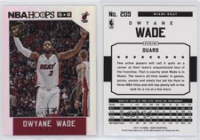 2015-16 Panini NBA Hoops Artist Proof /99 Dwyane Wade #209 HOF