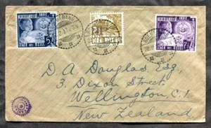 NETHERLANDS Dutch Indies 1937 Cover to New Zealand. - Picture 1 of 2