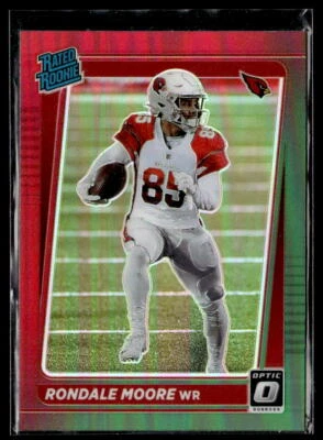 2021 Optic Red Holo #P-270 Rondale Moore   Football - Image 1 of 2