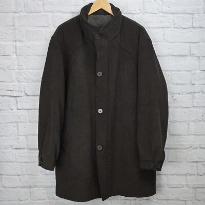 Cardinal of Canada Carter2 Men's XL Wool Coat Double Collar Quilted Lining - Image 1 of 4