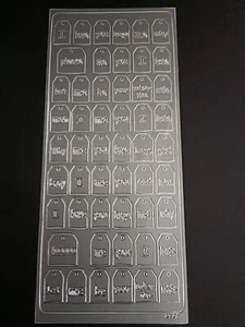 "Love Tags"Peel Off Stickers.Cardmaking Craft Hobby.Scrapbooking. - Picture 1 of 1