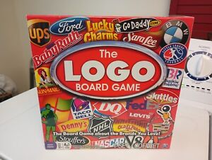 LOGO BOARD GAME First Edition - Brand new, Factory Sealed - Spin Master