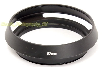 Parasol gran angular de 62 mm para E62 Nikon ZOOM Nikkor 28-85 mm SIGMA 30 mm f/1,4 Foto 1 de 3