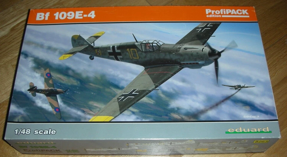 1/48 EDUARD MESSERSCHMITT BF 109 E-4 PROFIPACK - Immagine 1 di 1