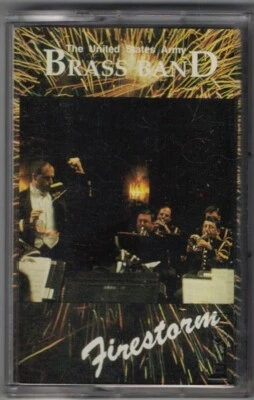 THE UNITED STATES ARMY BRASS BAND - FIRESTORM - Audio Cassette Tape - Image 1 of 4