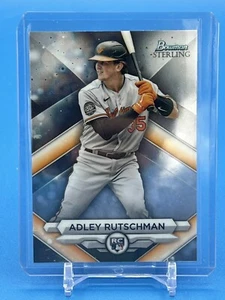 2023 Bowman Sterling Adley Rutschman RC #BSR-50 Baltimore Orioles - Picture 1 of 2