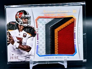 2015 National Treasure Jameis Winston Five Color Jumbo Rookie Patch /99  - Picture 1 of 2