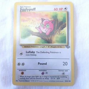 JIGGLYPUFF - 54/64 -Common - Pokemon Card - Jungle- Unlimited Edition - EX/NM - Picture 1 of 1